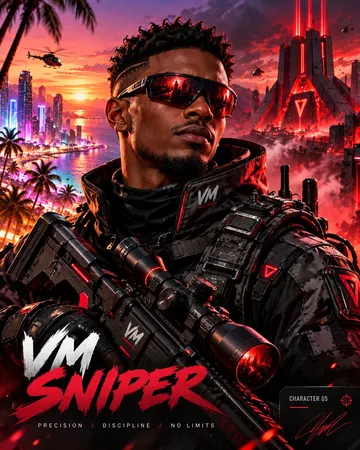Le Sniper, personnage VM Gaming